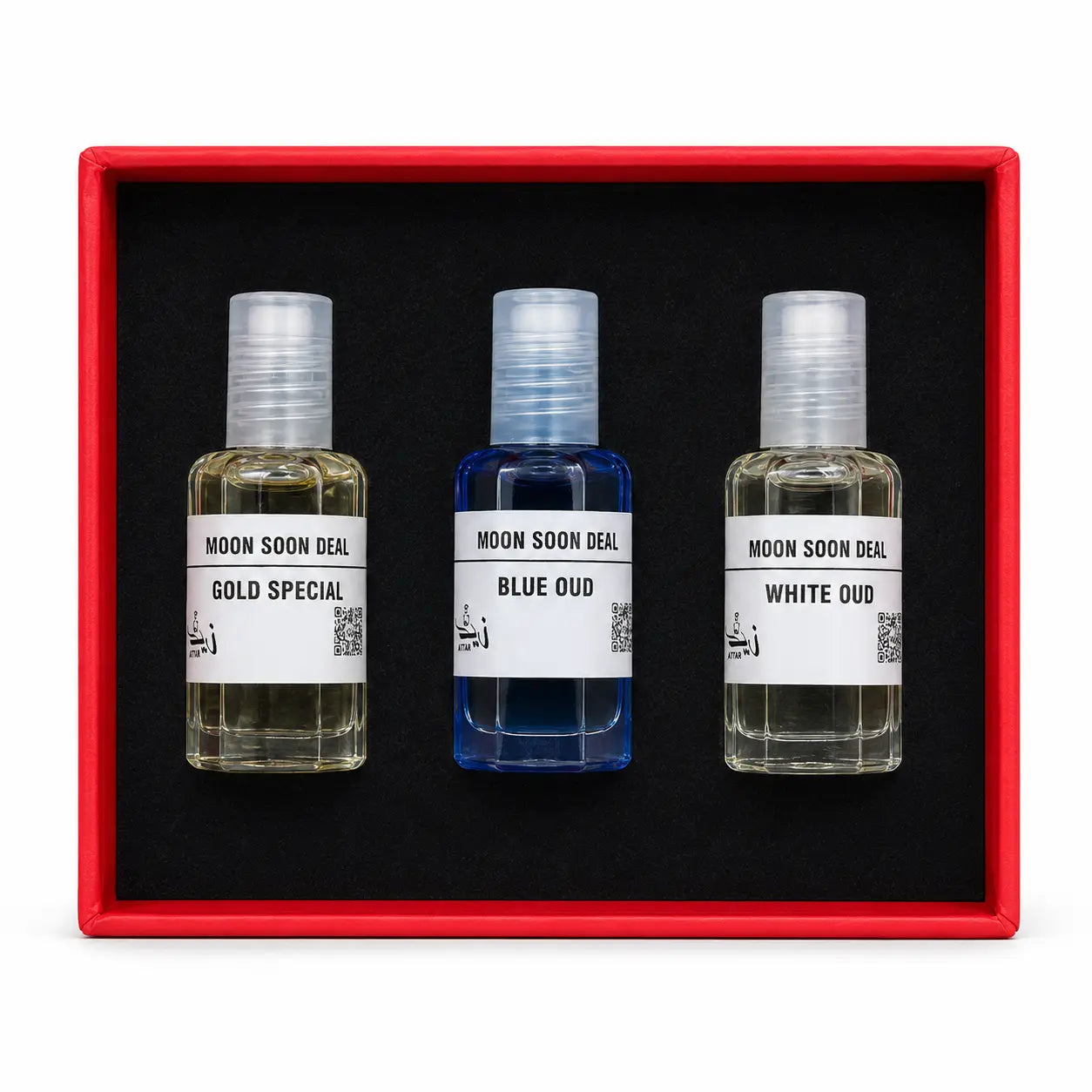 Moon Soon Deal – 12ml Three Long Lasting Attars By Zaid Attar Wale