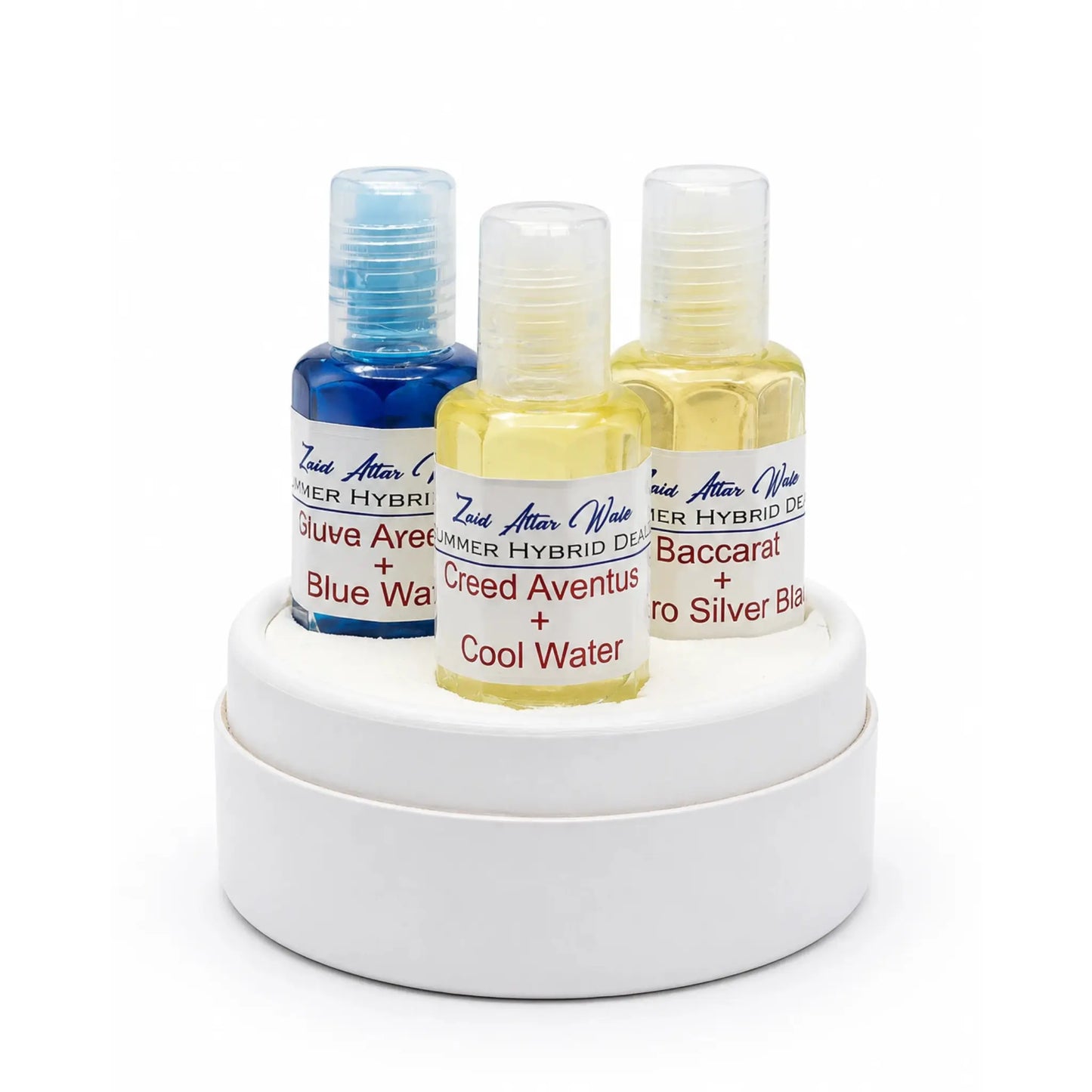 Summer Hybrid Deal 3 Premium 12ml Inspired Attars By Zaid Attar Wale