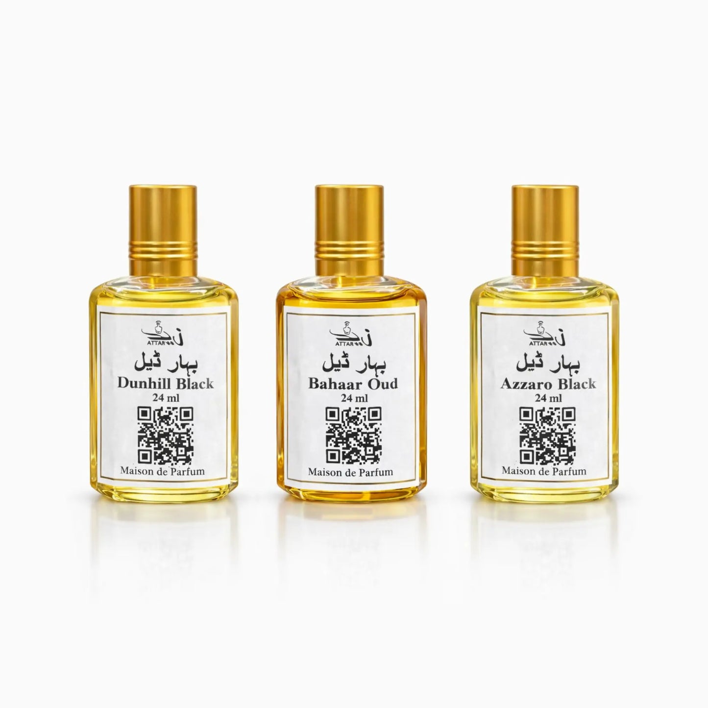 Bahaar Deal – 3 Premium 24ml Attars by Zaid Attar Wale