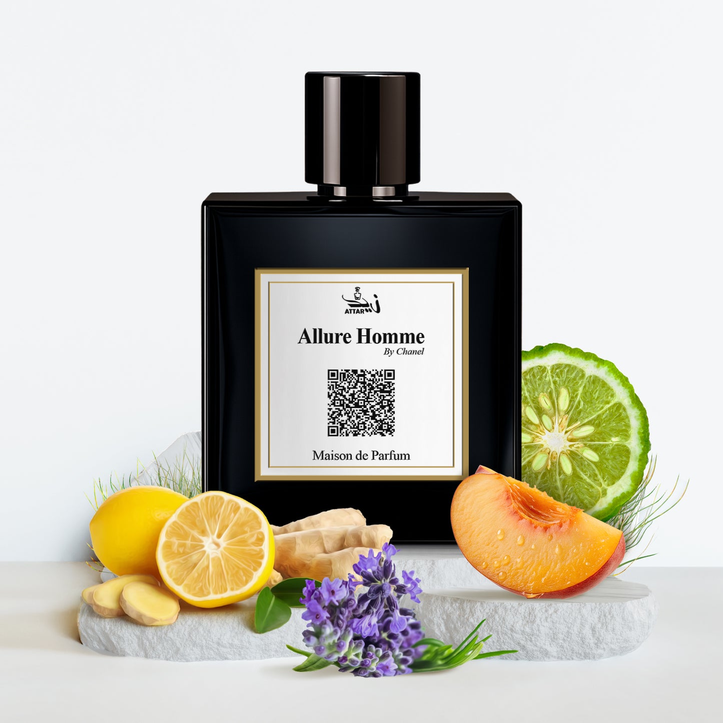 Allure Homme perfume impression bottle by Zaid Attar Wale