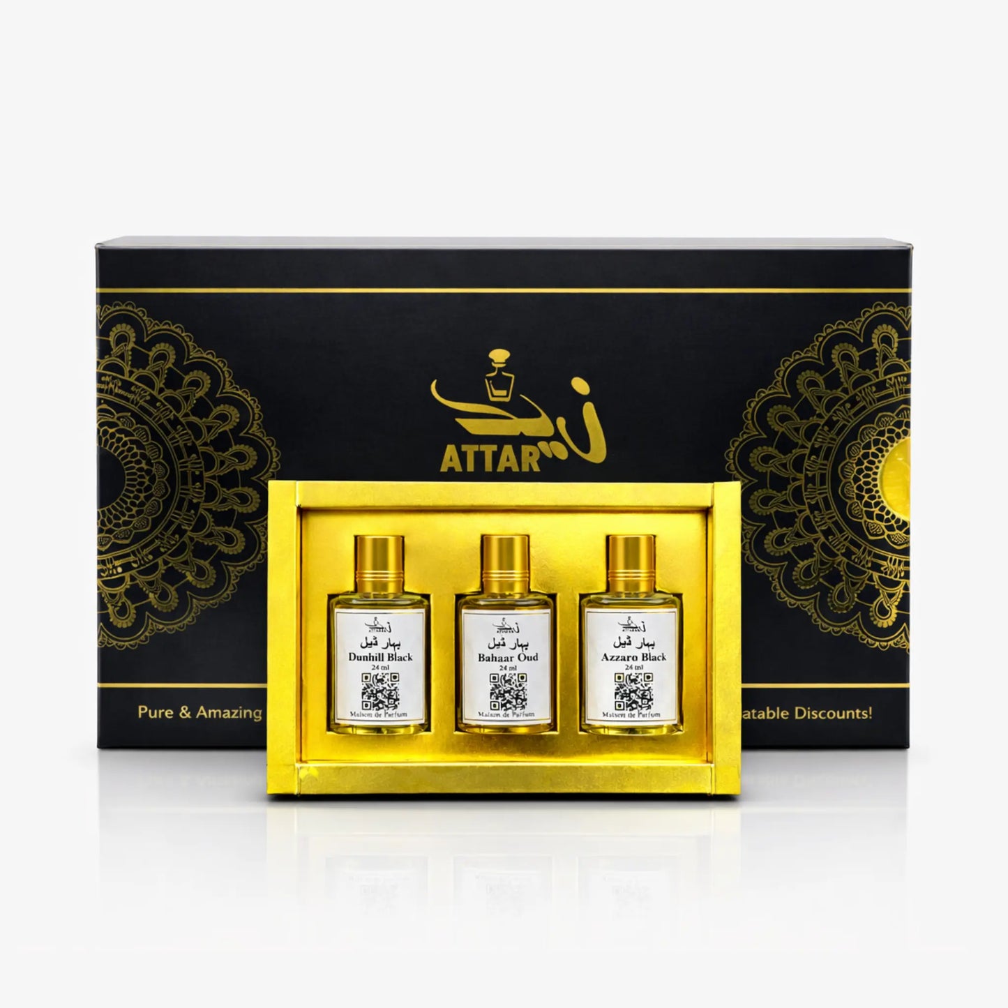 Bahaar Deal – 3 Premium 24ml Attars by Zaid Attar Wale