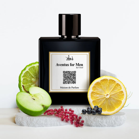 Perfume impression inspired by Aventus. Masculine fruity-woody scent with smoky birch and musky finish. Extrait de Parfum 50ml/100ml.