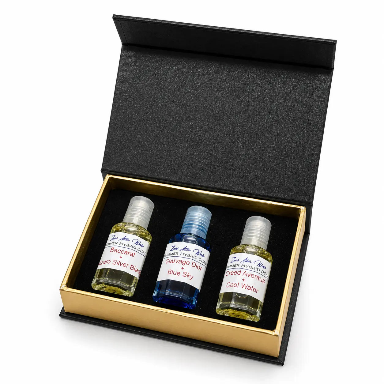 Summer Hybrid Deal 3 Premium 12ml Inspired Attars By Zaid Attar Wale