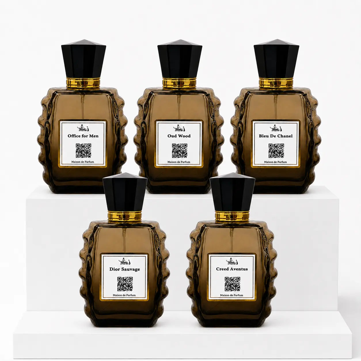 Dubai Deal 5 Premium 100ml Inspired Perfumes By Zaid Attar Wale