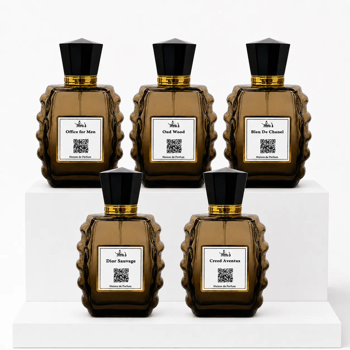 Dubai Deal – 5 Premium 100ml Inspired Perfumes