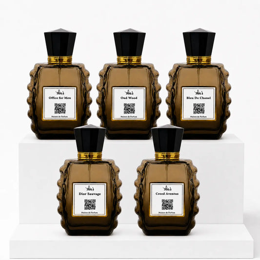 Dubai Deal 5 Premium 100ml Inspired Perfumes By Zaid Attar Wale