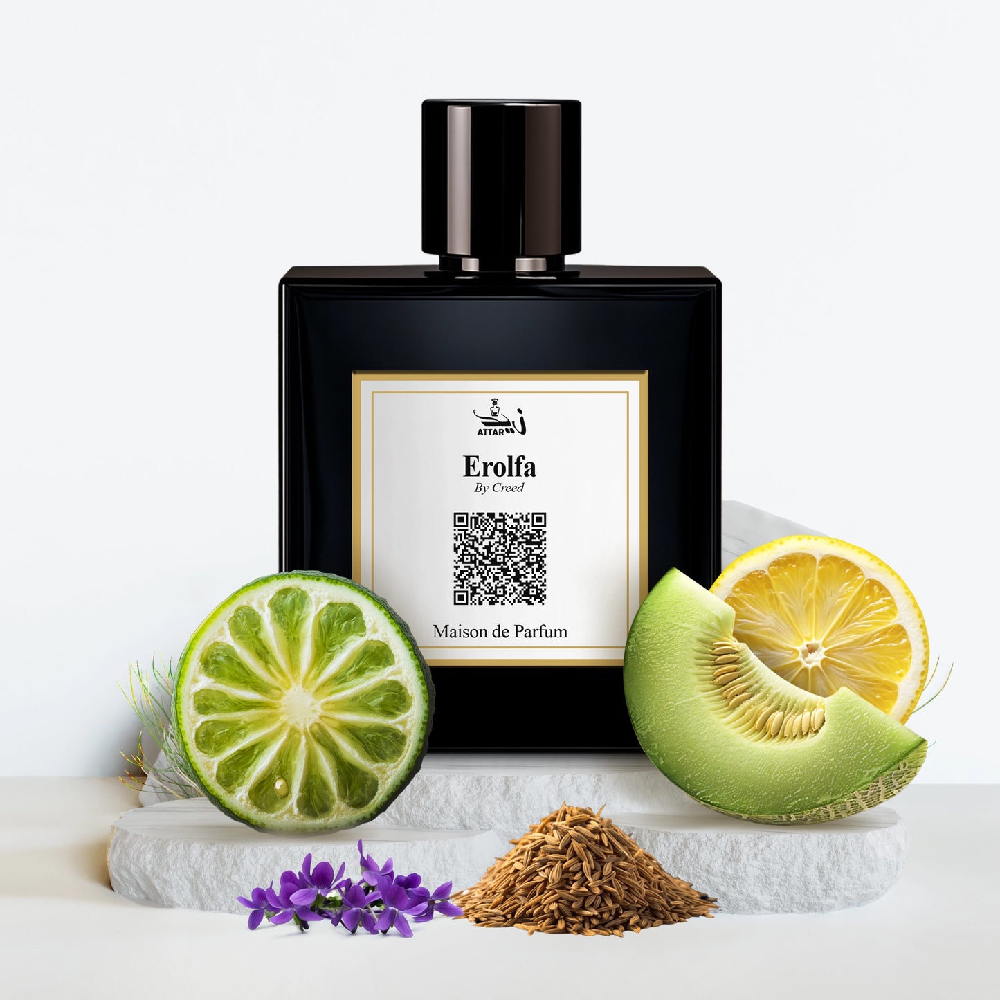 Erolfa perfume impression bottle by Zaid Attar Wale