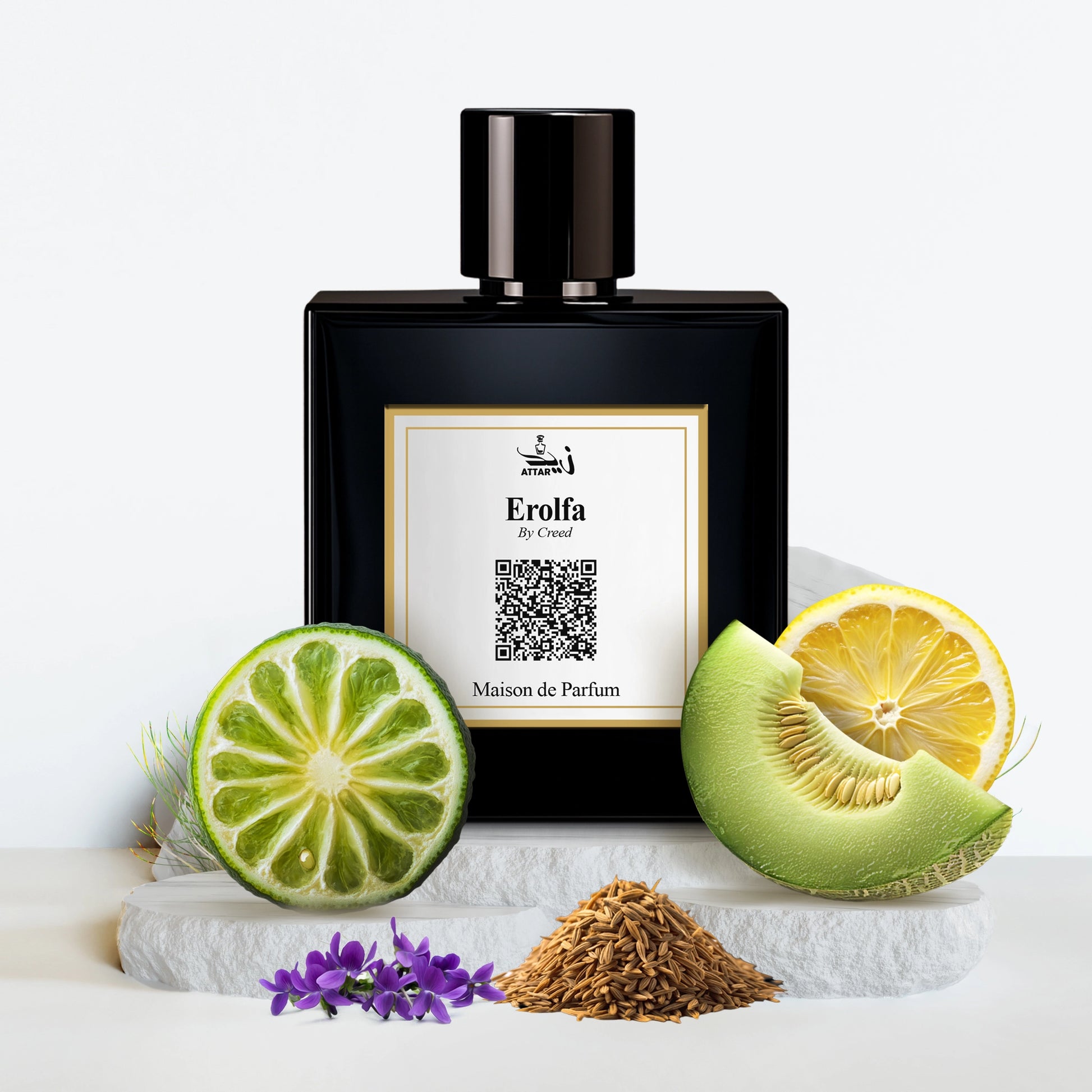 Erolfa perfume impression bottle by Zaid Attar Wale