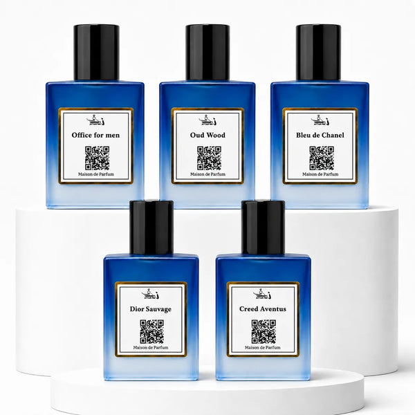 Rameez Bhai Sialkot Special Order – 5 Premium 50ml Inspired Perfumes