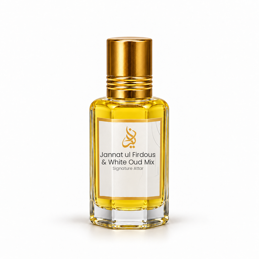 Jannat ul Firdous & White Oud Mix Signature Attar