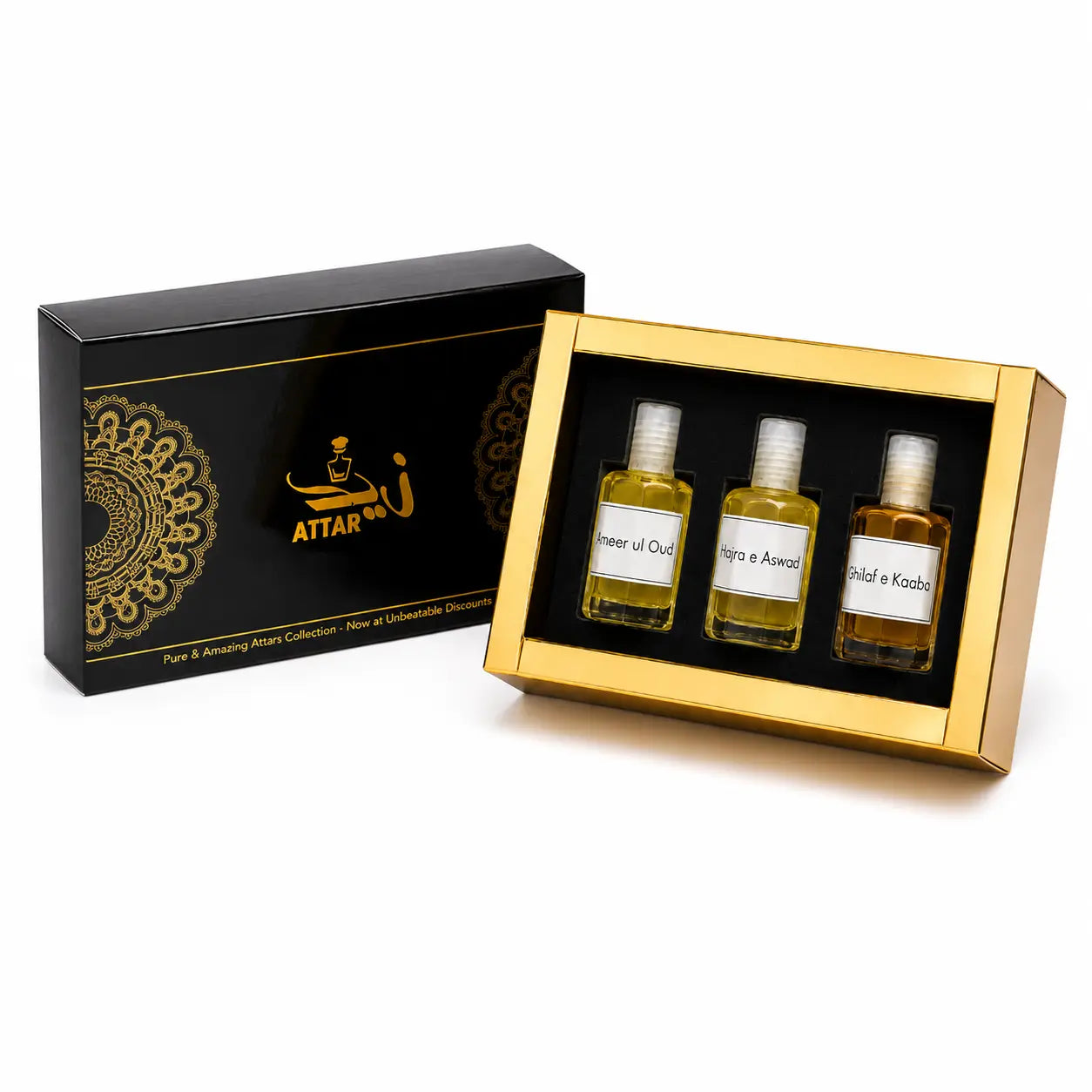 Muharram Deal - Three 12ml Long-Lasting Arabic Attars | 56% Off