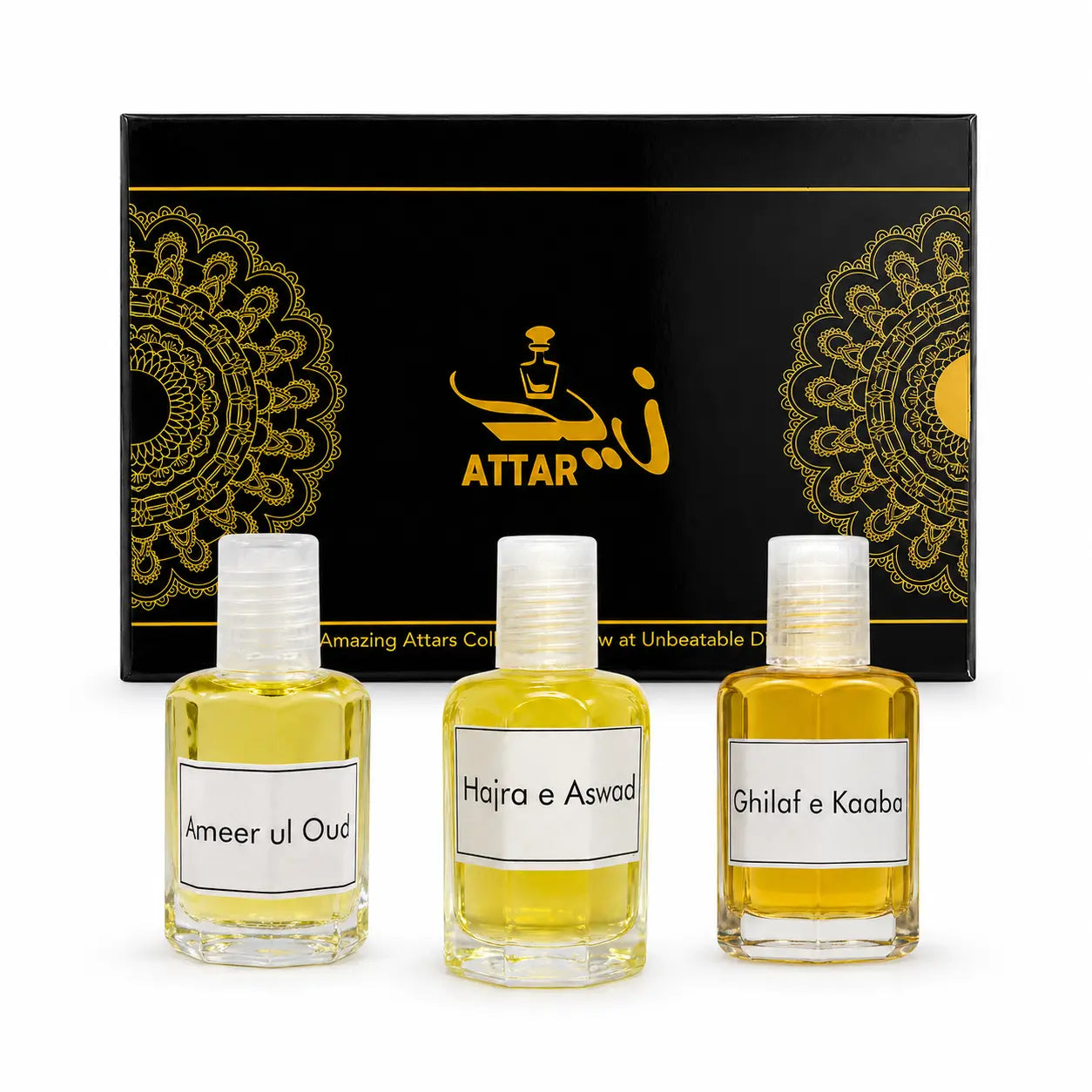 Muharram Deal - Three 12ml Long-Lasting Arabic Attars | 56% Off