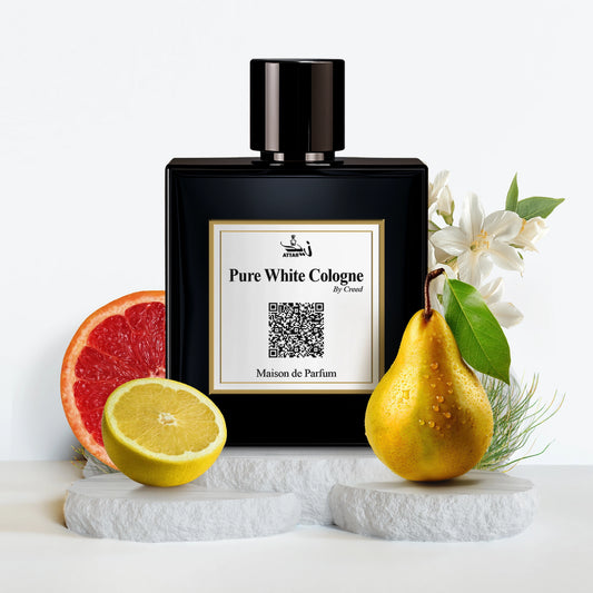 Pure White Cologne perfume impression bottle by Zaid Attar Wale