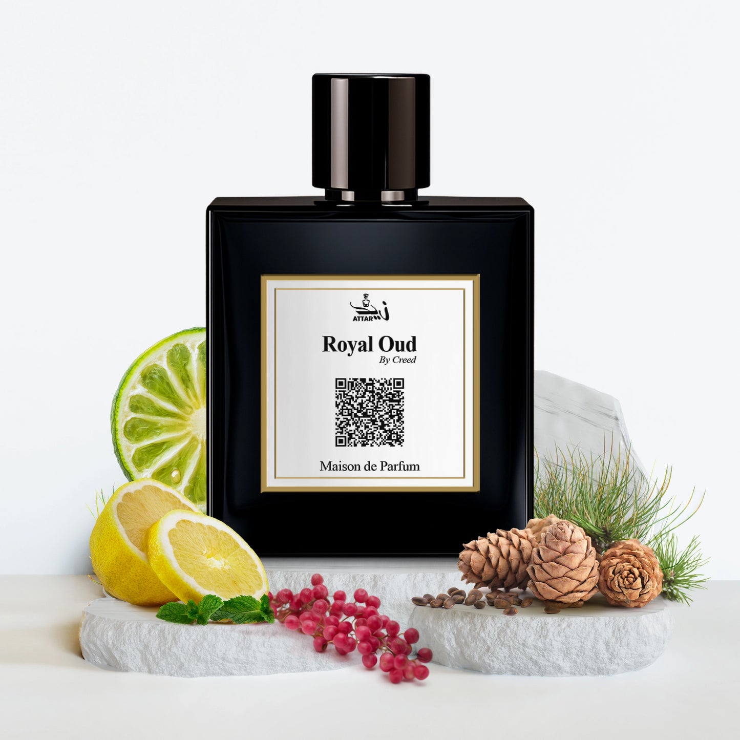 Royal Oud perfume impression bottle by Zaid Attar Wale