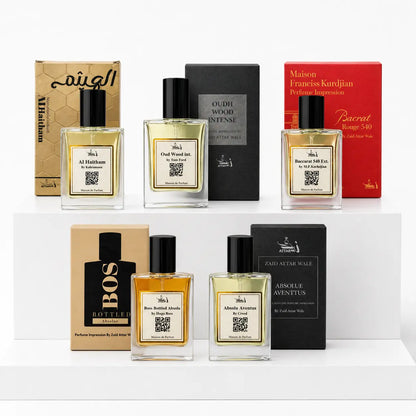 Top 5 Unique Perfumes 2026 Premium Fragrance Set Inspired Perfumes By Zaid Attar Wale