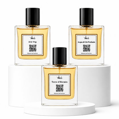 VIP Summer Perfume Deal - Three 50ml Perfumes By Zaid Attar Wale