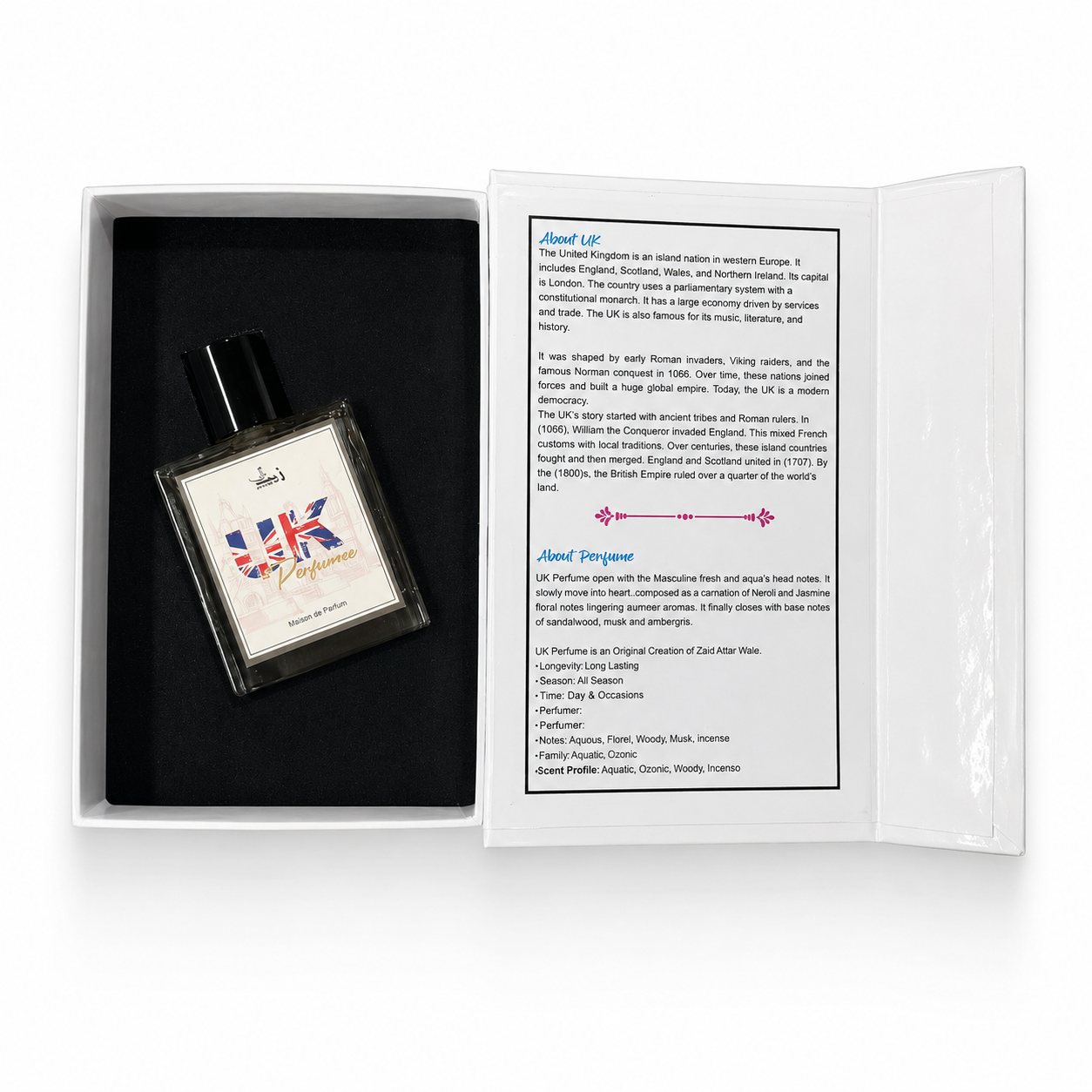 UK Perfume Signature Perfume By Zaid Attar Wale